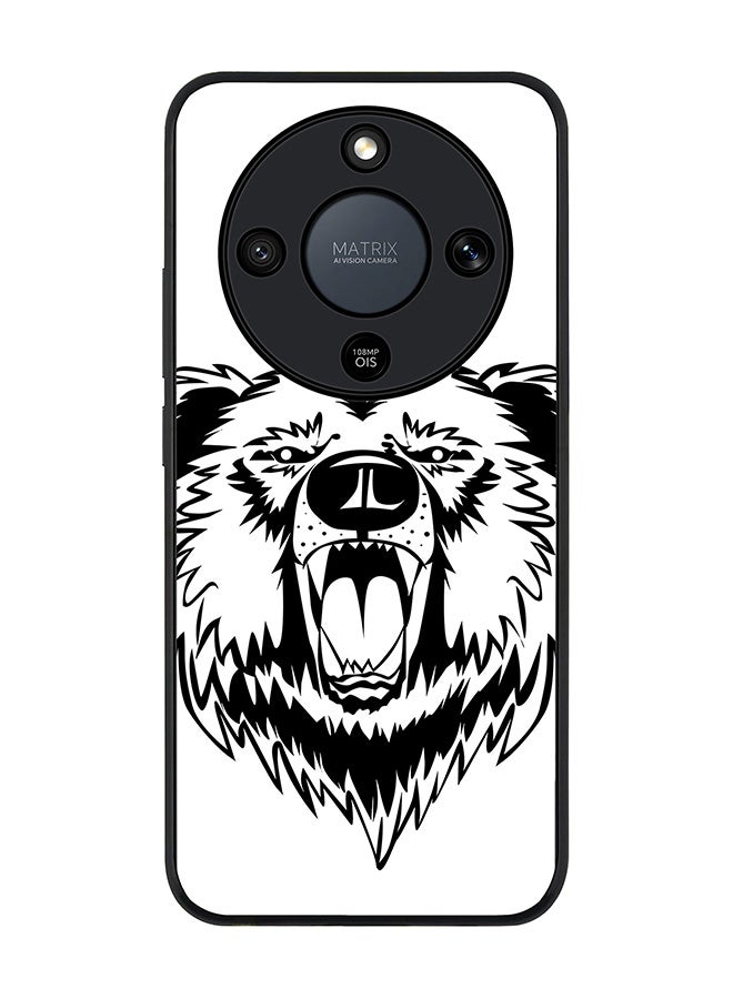 For Honor X9d / Magic8 Lite / X70 Case,Slim fit Camera Protection, Shockproof Thin Phone cover  - Grizzly Bear